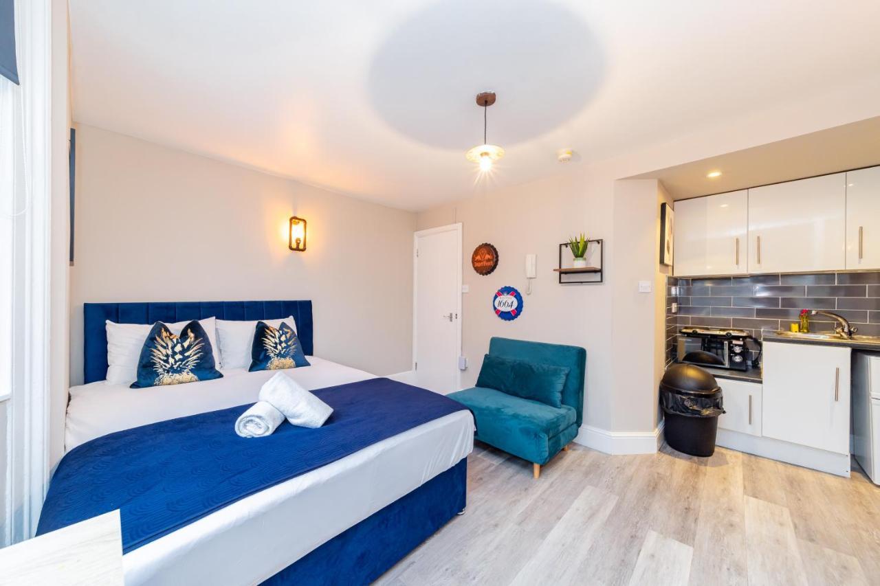 Flash Sale Super Central Studio I Next To Brighton Seafront I King Size Bed I Ms19 ภายนอก รูปภาพ