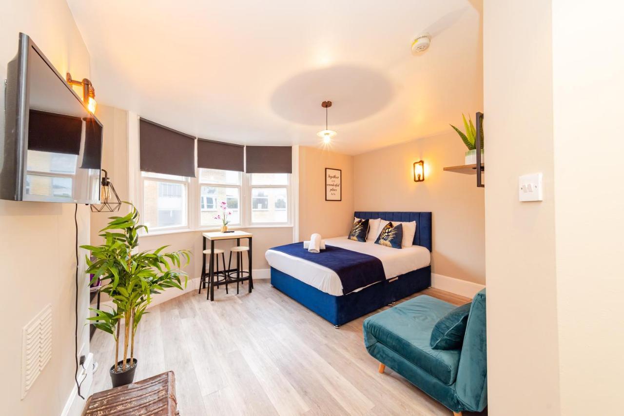 Flash Sale Super Central Studio I Next To Brighton Seafront I King Size Bed I Ms19 ภายนอก รูปภาพ